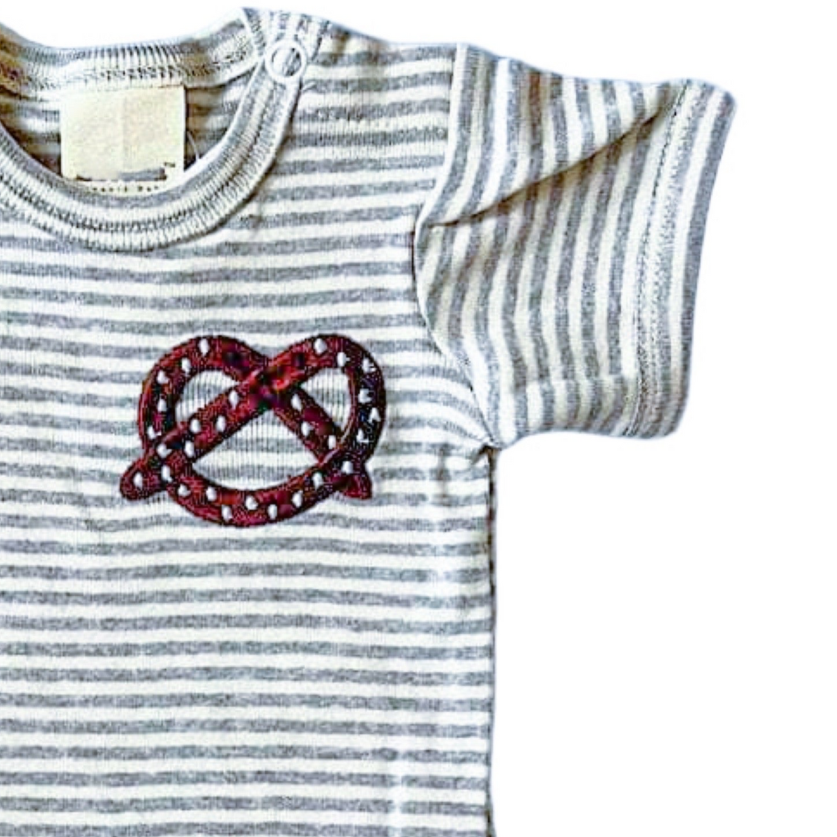 Baby Onesie | Embroidered Pretzel - Sumiye Co