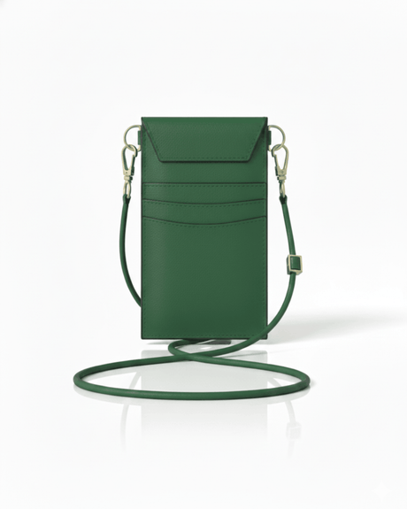Cancun Green Plant Based Phone & Card Crossbody (Pre-Order For delivery 20th April 2026)-2