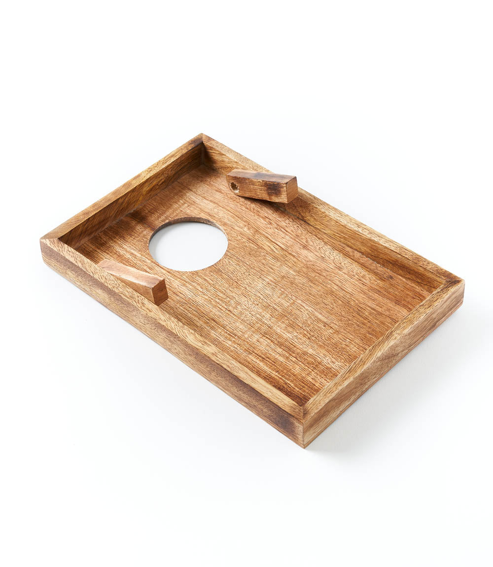 Indukala Moon Phase Cornhole Table Game - Handcrafted Wood by Matr Boomie - Sumiye Co