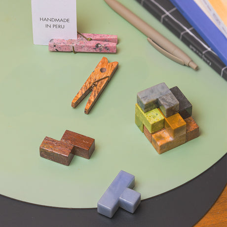 Gemstone Soma Cube Puzzle - Sumiye Co