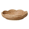 Round Rattan Scalloped Tray 10” - Sumiye Co