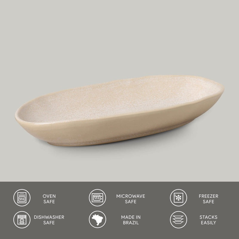 Deep Oval Platter Set of 4