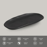Shallow Organic Oval Platter Mini Set of 4