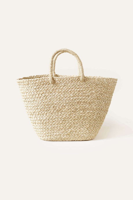 Braided Raffia Day Bag Natural - Sumiye Co