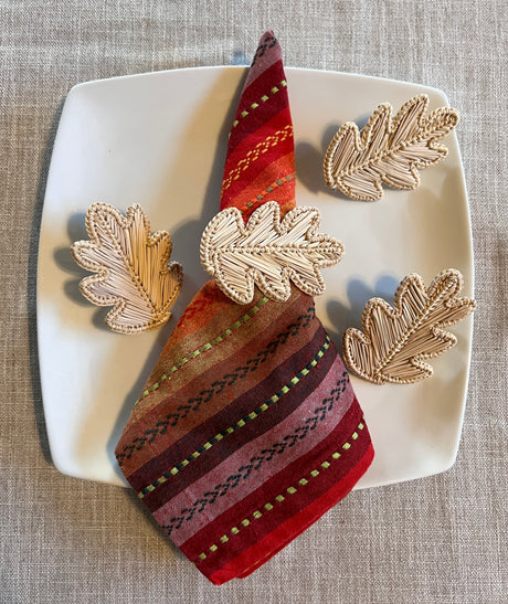 Maple Leaf Napkin Ring  – Table Decor Colombia - Sumiye Co