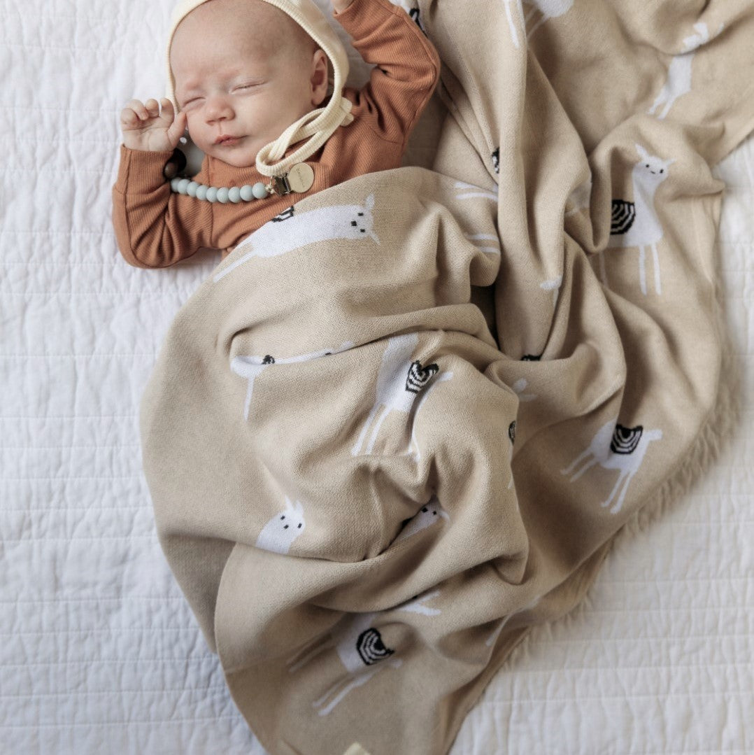 Llama Baby Blanket - Sumiye Co