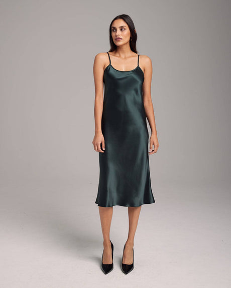 Midi Slip Dress - Sumiye Co