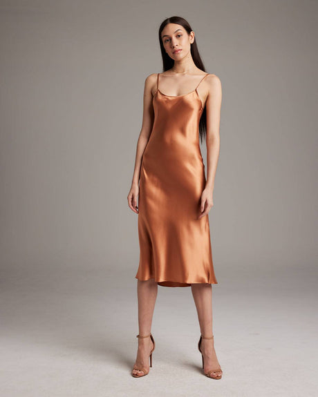 Midi Slip Dress - Sumiye Co