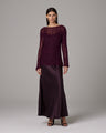 Open Mesh Boatneck Sweater - Sumiye Co