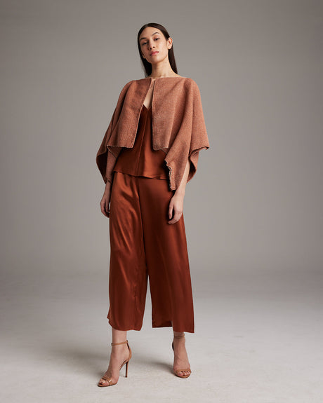 Shimmering Cotton Bolero - Sumiye Co