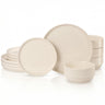 Dinnerware Set, 12 Piece Service for 4, Ceramic, Cambridge Classics