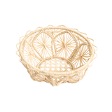 Spades Woven Bread Basket - Natural