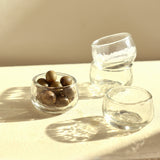 Pebbled Condiment Bowls Set of 4