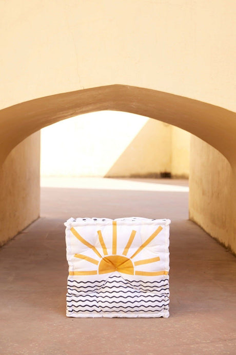 Rising Sun Floor Cushion - Sumiye Co