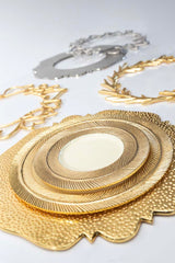 Chantilly Charger Gold