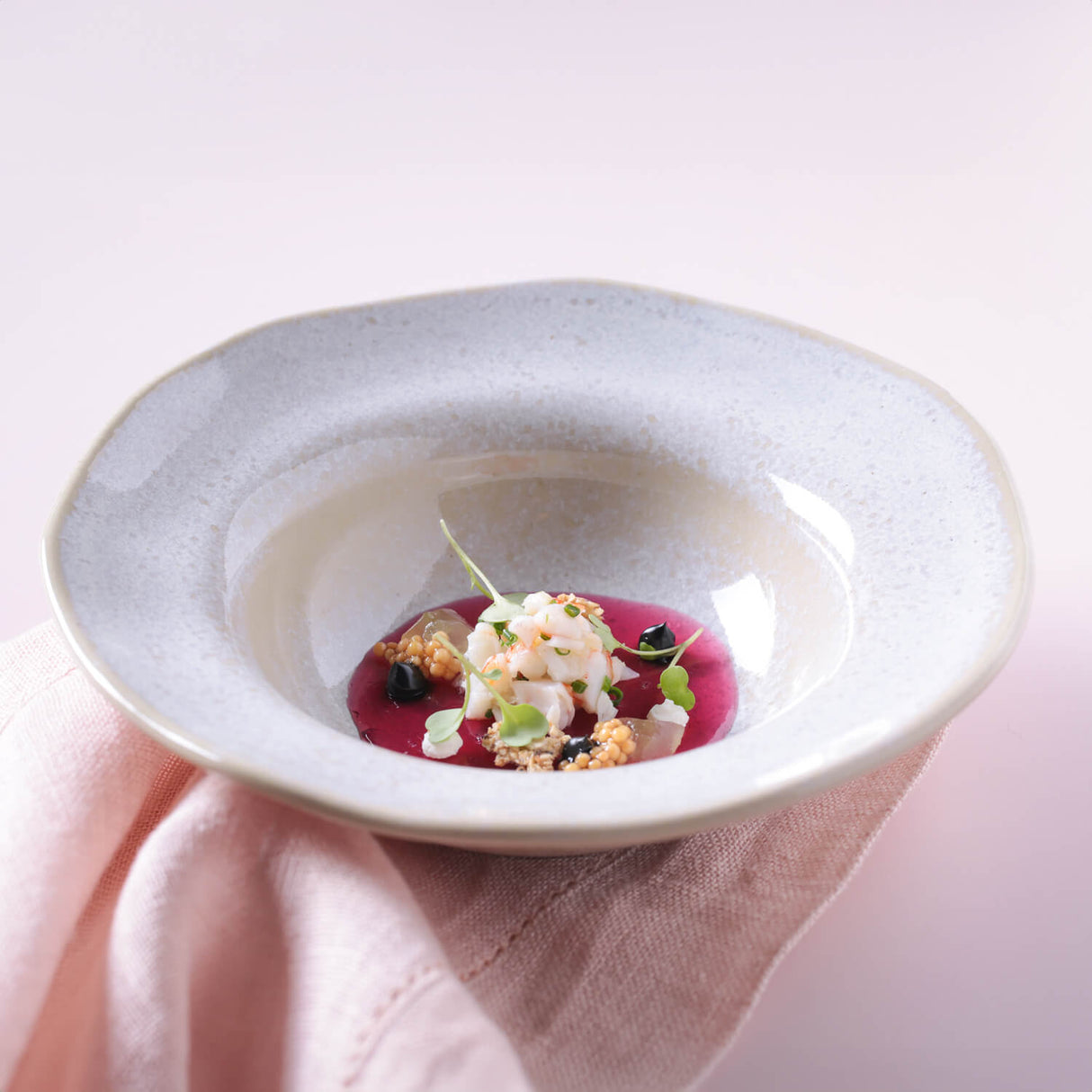 Dessert/Deep Rim Plate Set of 4