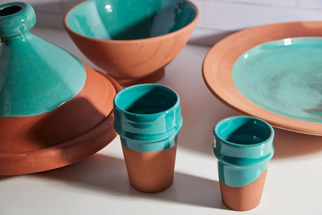 Moroccan Terracotta Serving Bowls - Sumiye Co