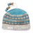 Thame Pom Tassel Hat Grey/Blue - Sumiye Co