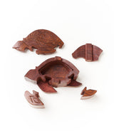 Sea Turtle Puzzle Box - Sustainably Sourced Hand Carved Wood by Matr Boomie - Sumiye Co
