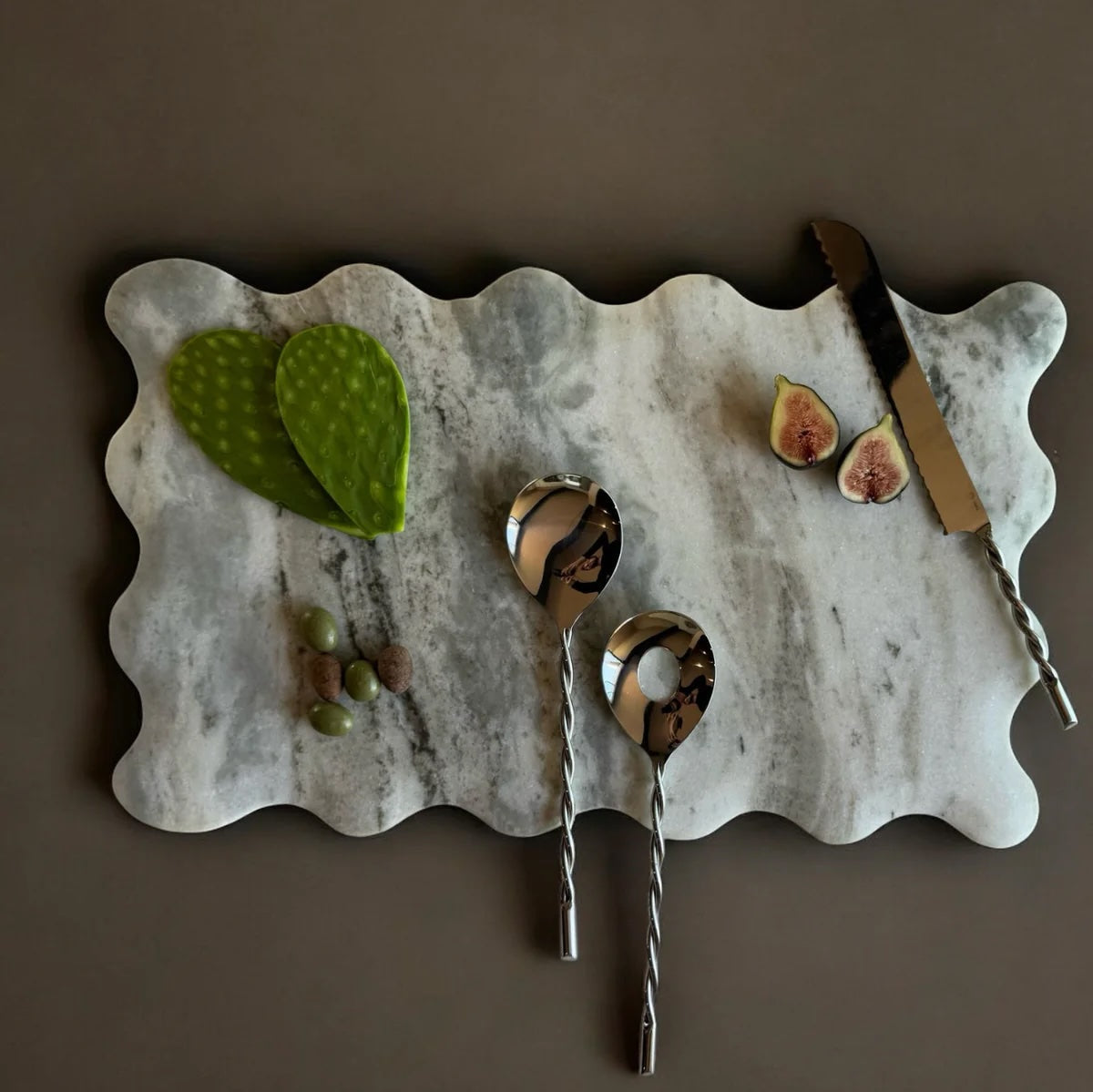 Kora Large Marble Serving Board - Sumiye Co
