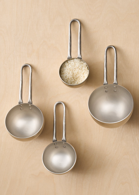 Forge Pewter Measuring Scoops - Set of 4 - Sumiye Co