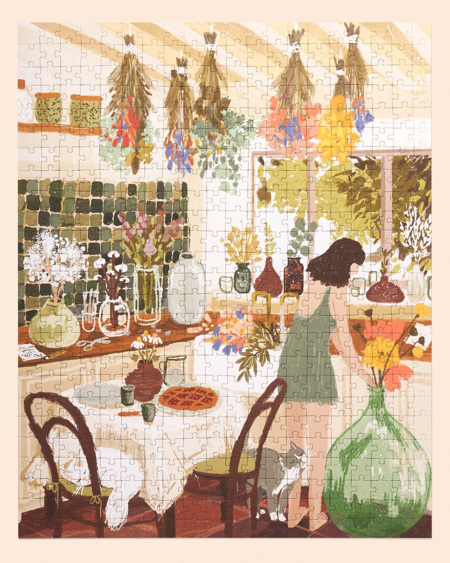 Home Flowering Puzzle by Lida Ziruffo | Ordinary Habit