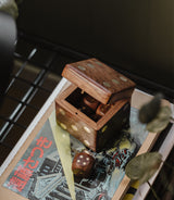 5 Dice Box Set -  Handcrafted Wood by Matr Boomie - Sumiye Co
