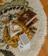 Game Night Box (5 Dice, Playing Cards) - Handcrafted Wood by Matr Boomie - Sumiye Co
