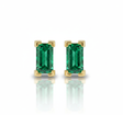Opaline Emerald Studs-0