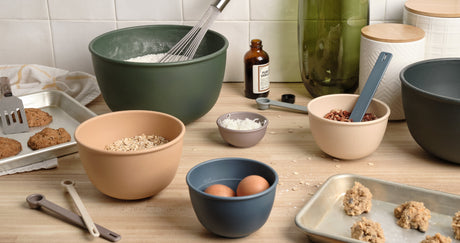 Eco-Friendly Kitchenware Bundle – Mixing Bowls & Measuring Tools - Sumiye Co