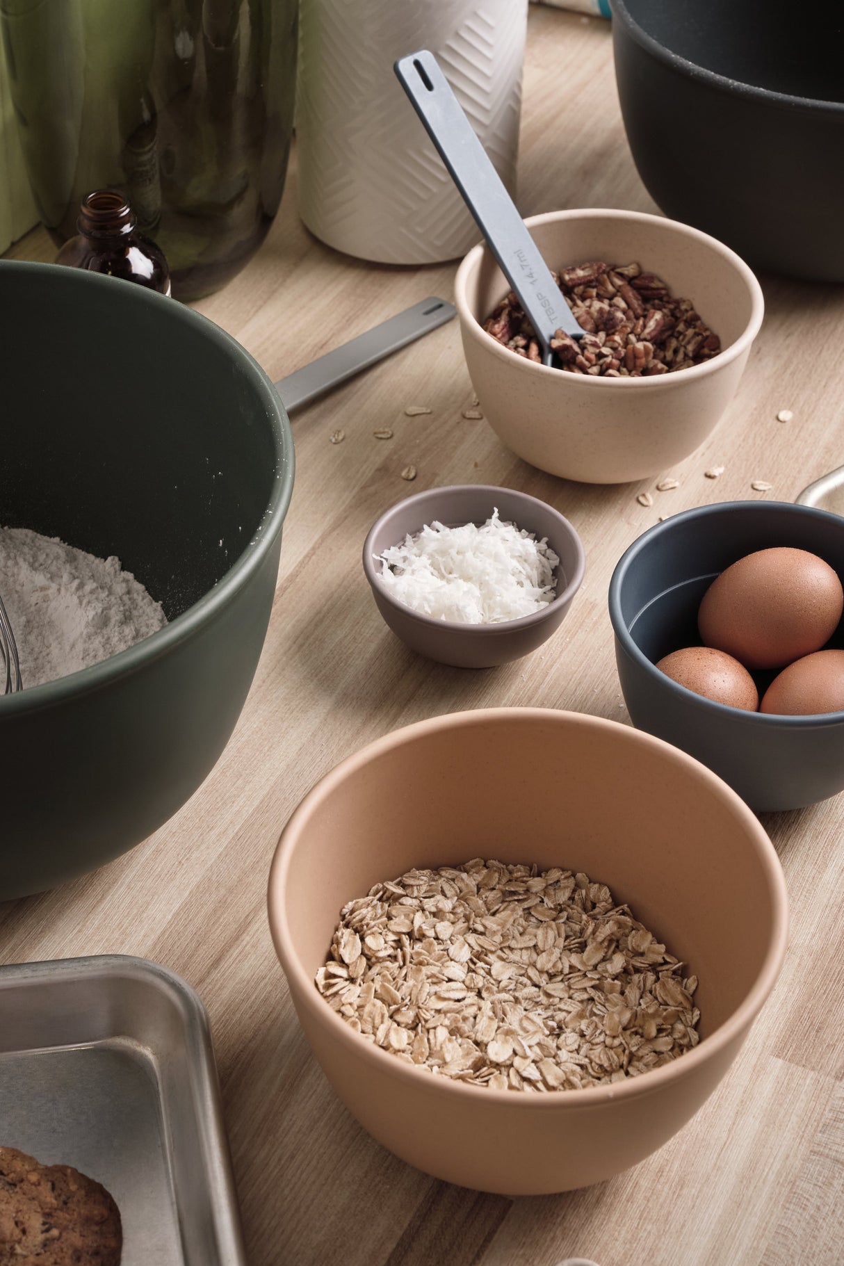 Astrik 5-Piece Mixing Bowl Set | Eco-Friendly Kitchenware - Sumiye Co