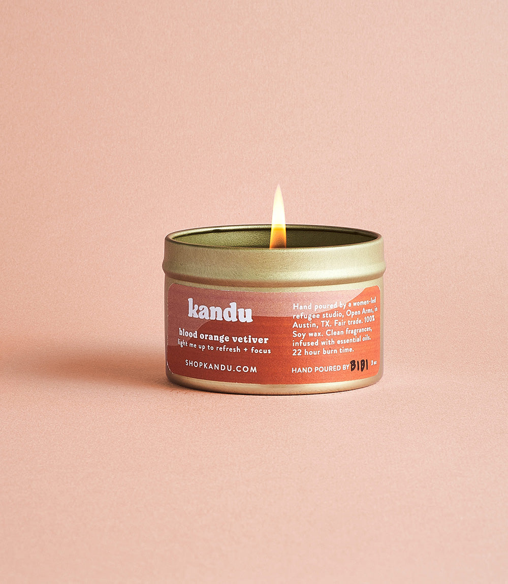 blood orange vetiver 3oz candle by Matr Boomie - Sumiye Co
