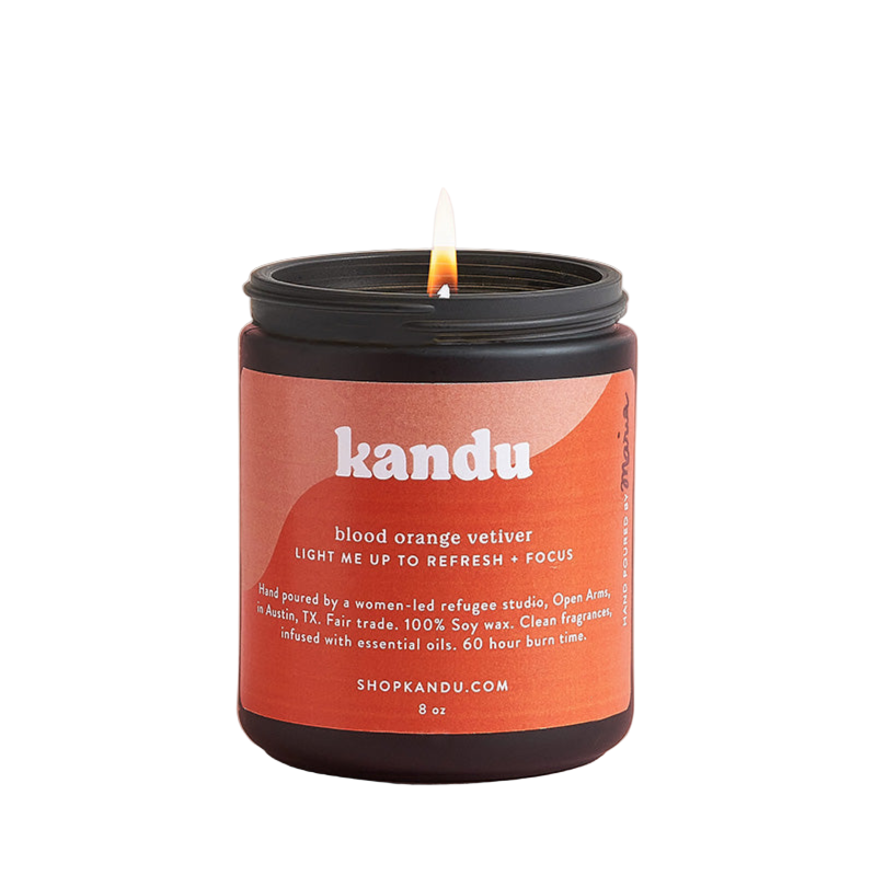 Blood Orange Vetiver 8oz Candle