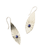 Bairavi Full Moon Drop Earrings - Silver by Matr Boomie - Sumiye Co