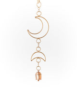 Indukala Small Moon Phase Bell Wind Chime - Handmade by Matr Boomie - Sumiye Co
