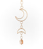 Indukala Small Moon Phase Bell Wind Chime - Handmade by Matr Boomie - Sumiye Co
