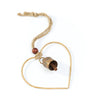 Air Element Heart Bell Wind Chime - Fair Trade Garden by Matr Boomie - Sumiye Co
