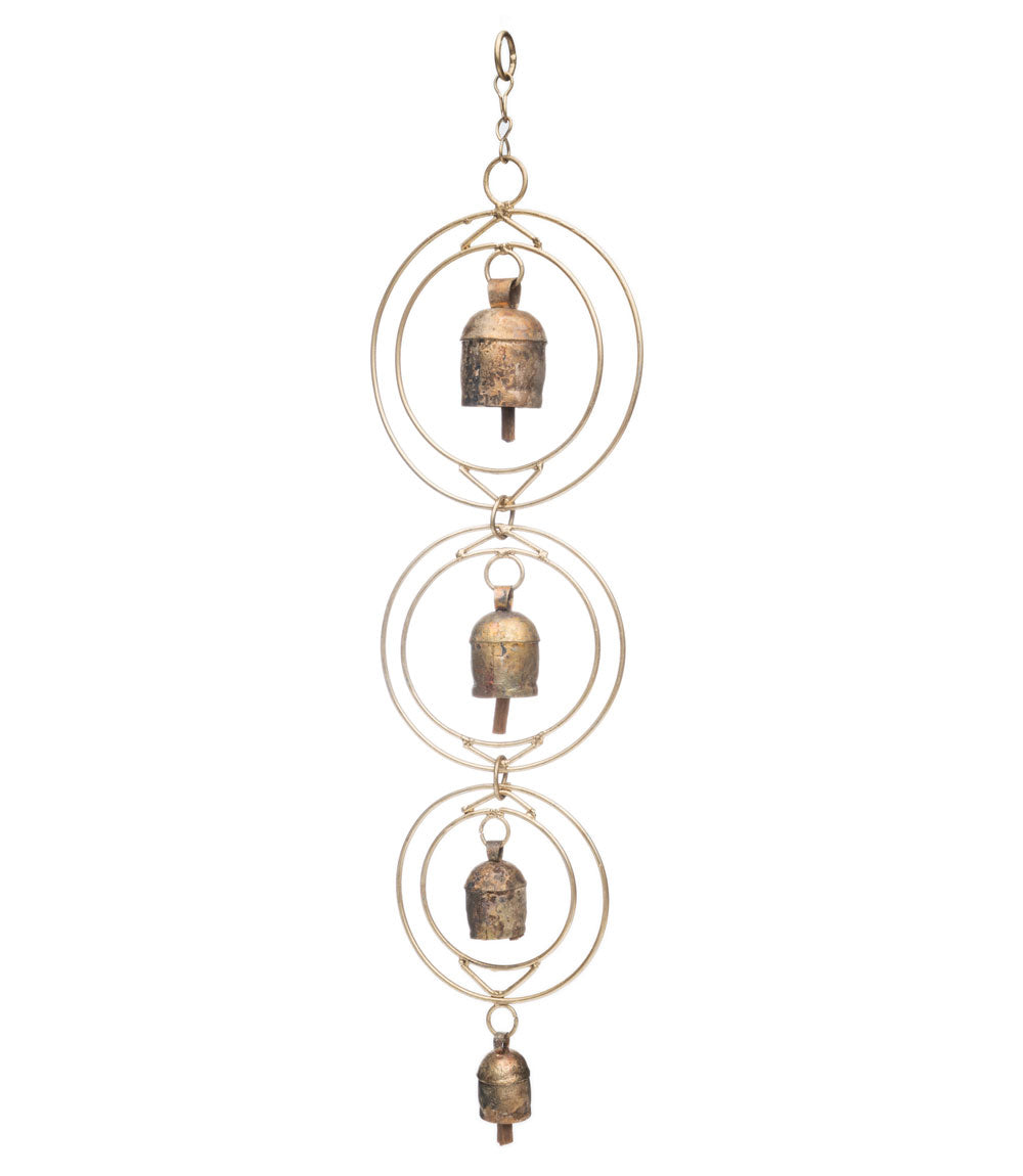 Ushas Dawn Long Rustic Bell Wind Chime - Hand Tuned by Matr Boomie - Sumiye Co