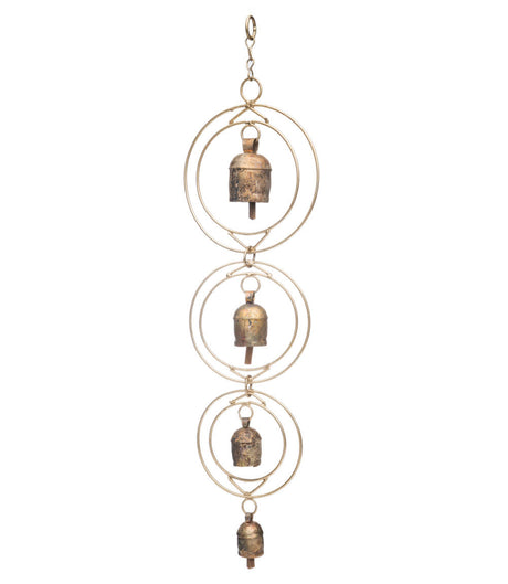 Ushas Dawn Long Rustic Bell Wind Chime - Hand Tuned by Matr Boomie - Sumiye Co