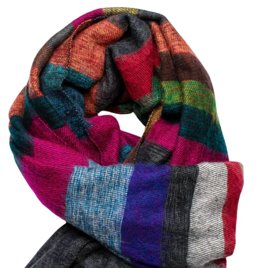 Lobuche Yak Shawl Sunset - Sumiye Co