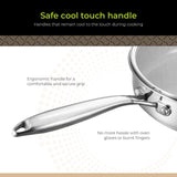 BE | LIVING CIRCLAD Series Sauté Pan with Lid 3 qt / 8.5"/ 24 cm