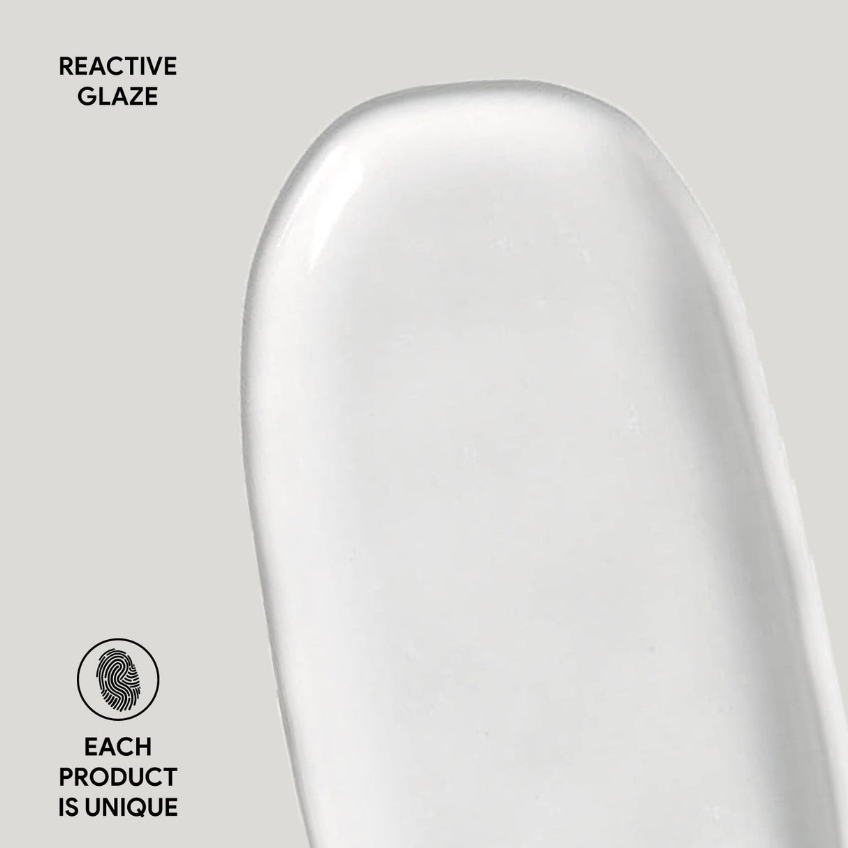 Shallow Organic Oval Platter Mini Set of 4