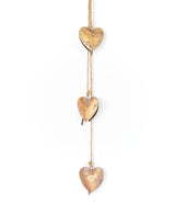 Alaya Heart Trio Wind Chime - Rustic Bell by Matr Boomie - Sumiye Co