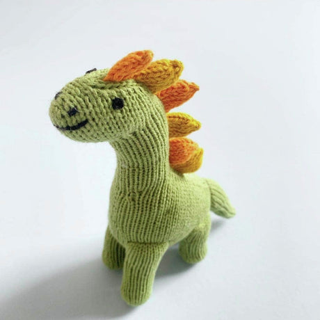 Knit Baby Rattles Brachiosaurus - Sumiye Co