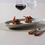 Deep Oval Platter Set of 4