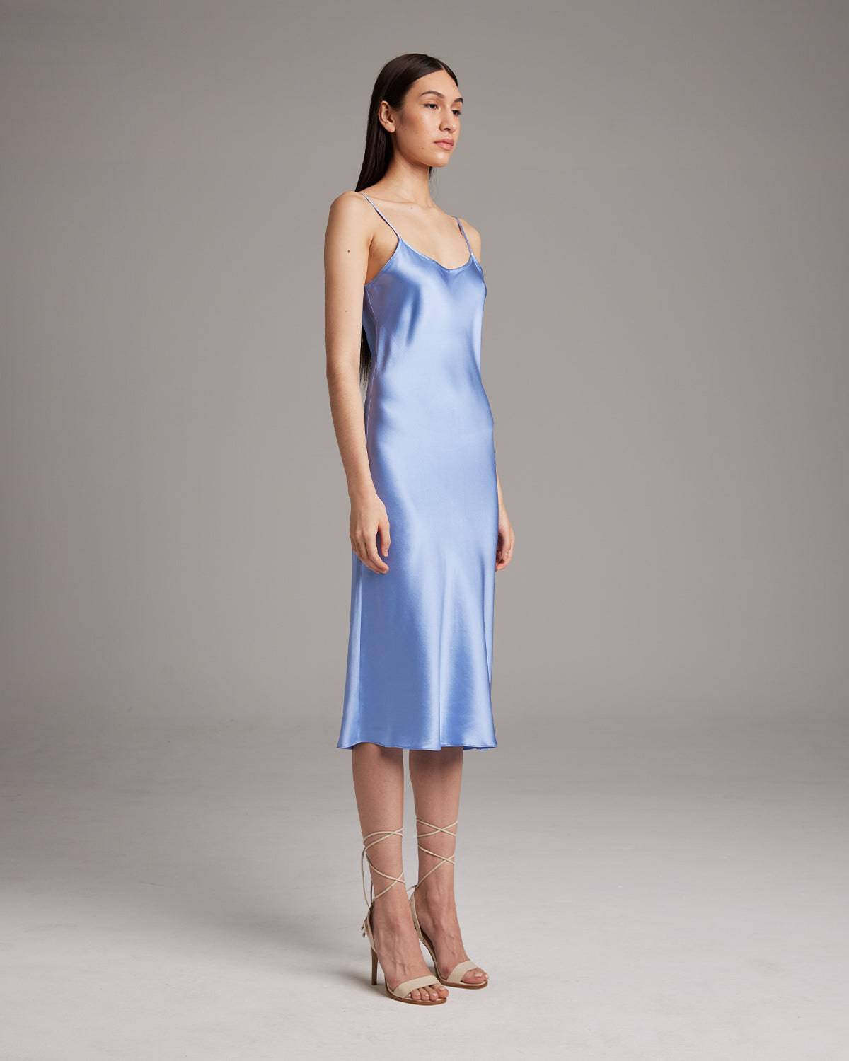 Midi Slip Dress - Sumiye Co