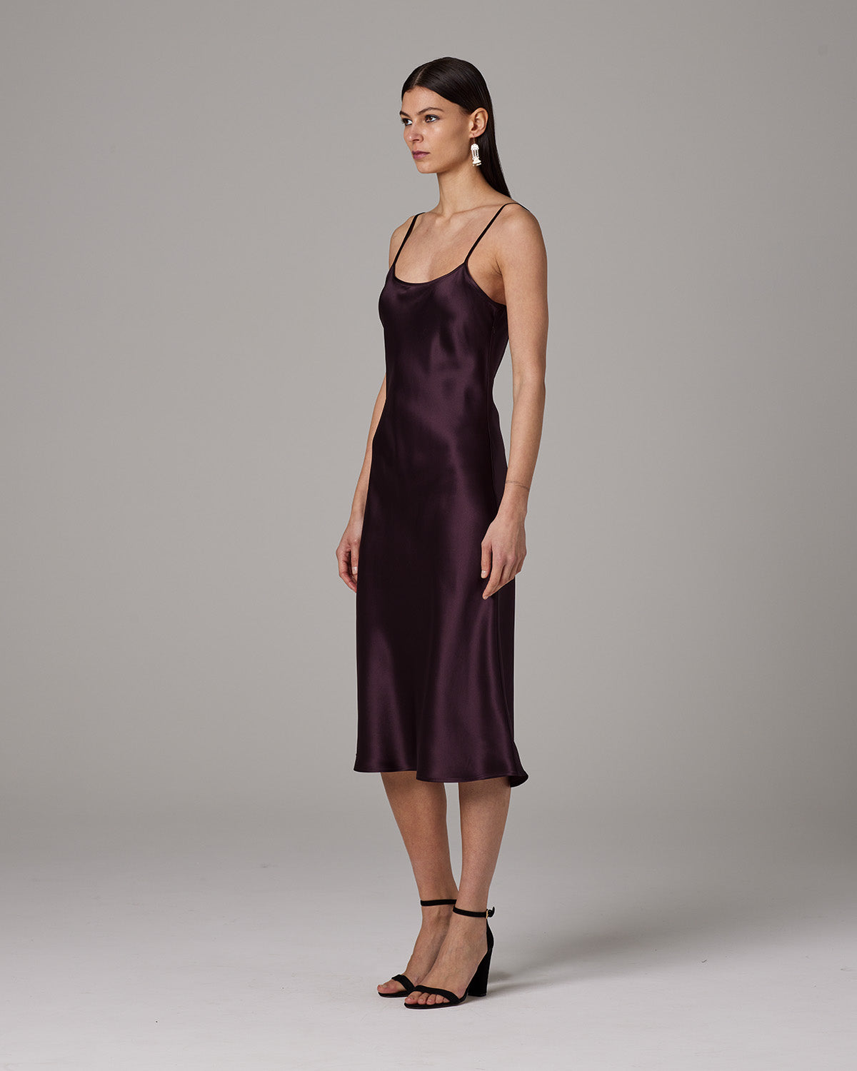 Midi Slip Dress - Sumiye Co