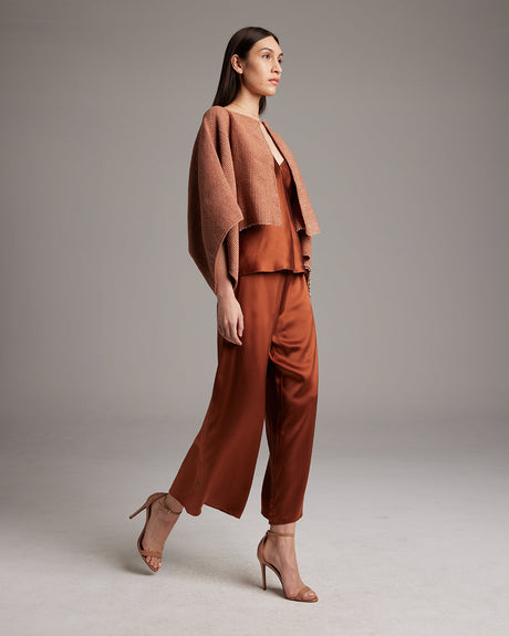 Shimmering Cotton Bolero - Sumiye Co