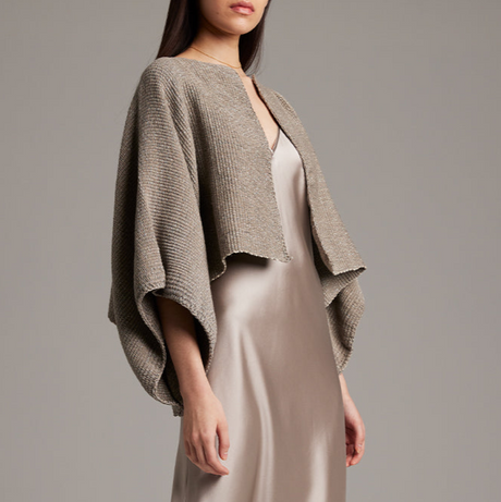 Shimmering Cotton Bolero - Sumiye Co