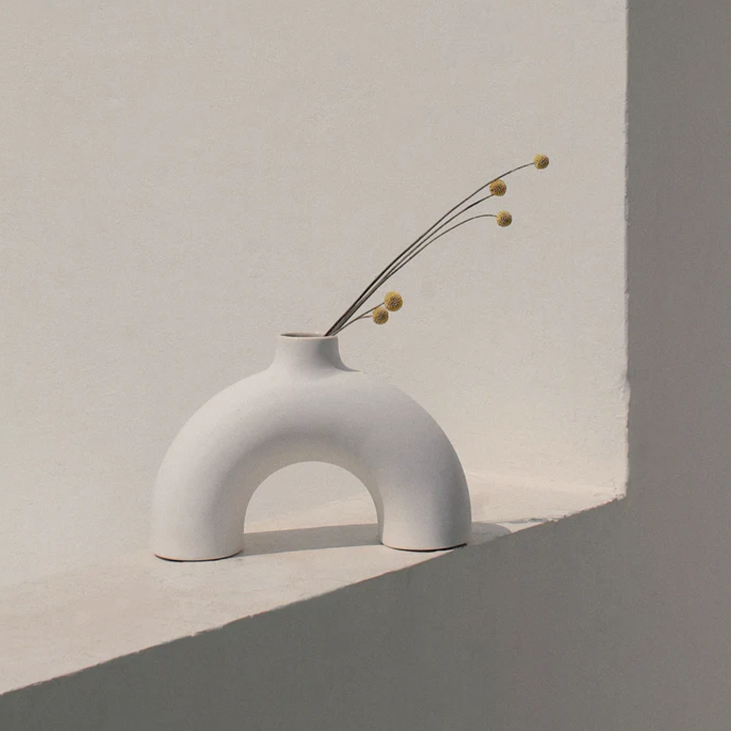 Osmos Studio Half Polo Vase | 100% Ceramic